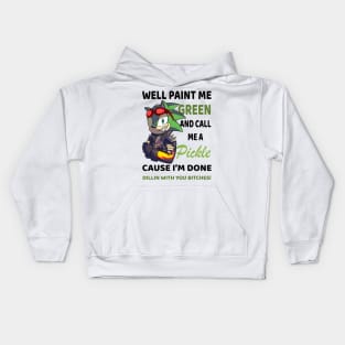 Scourge w/ Text Kids Hoodie